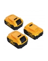 DeWALT cordless angle grinder DCG405P3, 18Volt (black / yellow, 3x Li-ion battery 5.0Ah) - nr 29