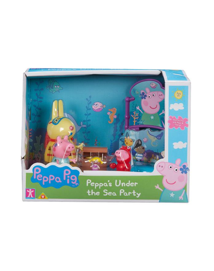 tm toys Peppa Zestaw podwodny świat 3 figurki + akcesoria 07172 główny