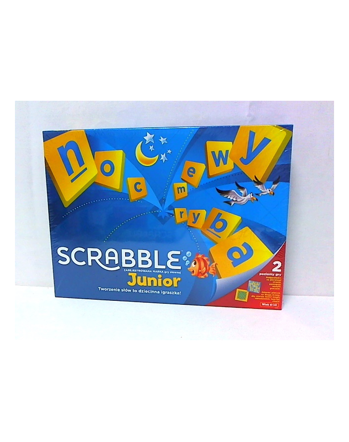 Scrabble Junior Y9735 gra p6 MATTEL główny