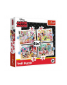 Puzzle 4w1 Minnie z przyjaciółmi 34355 TREFL - nr 1