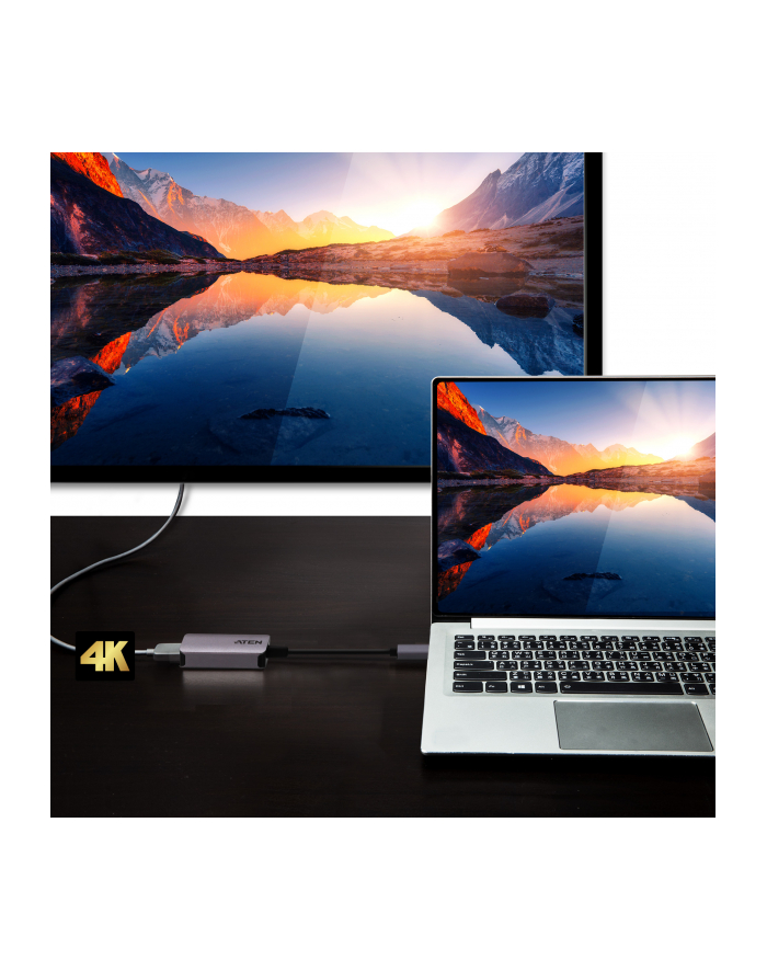 aten Adapter USB-C to HDMI 4K 15.4 cm UC3008A1-AT główny