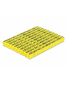 DELOCK Cable Marker Clips A-Z yellow 260 pieces - nr 4