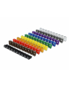 DELOCK Cable Marker Clips 0-9 assorted colours 100 pieces - nr 9