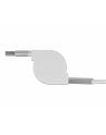 DELOCK USB 3in1 Retractable Charging Cable for 8 pin / Micro USB / USB Type-C white - nr 13