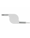 DELOCK USB 3in1 Retractable Charging Cable for 8 pin / Micro USB / USB Type-C white - nr 3