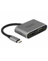DELOCK USB Type-C Adapter to HDMI and VGA with USB 3.0 Port and PD - nr 19