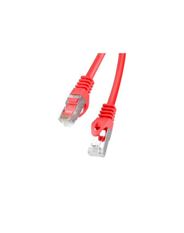 LANBERG patchcord cat.6 0.5m FTP red główny