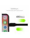 green cell Kabel GCmatte Lightning Płaski 25 cm - nr 16