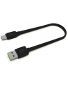 green cell Kabel GCmatte USB-C Płaski 25 cm - nr 1