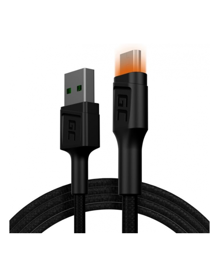 green cell Kabel Ray USB-Micro USB 120cm, podświetlenie LED główny