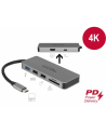 DELOCK USB Type-C Docking Station for Mobile Devices 4K - HDMI / Hub / SD / PD 2.0 - nr 12