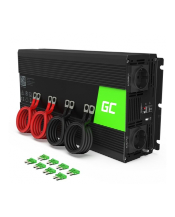 green cell Przetwornica 12V/230V 2000W/4000W Mod sinus