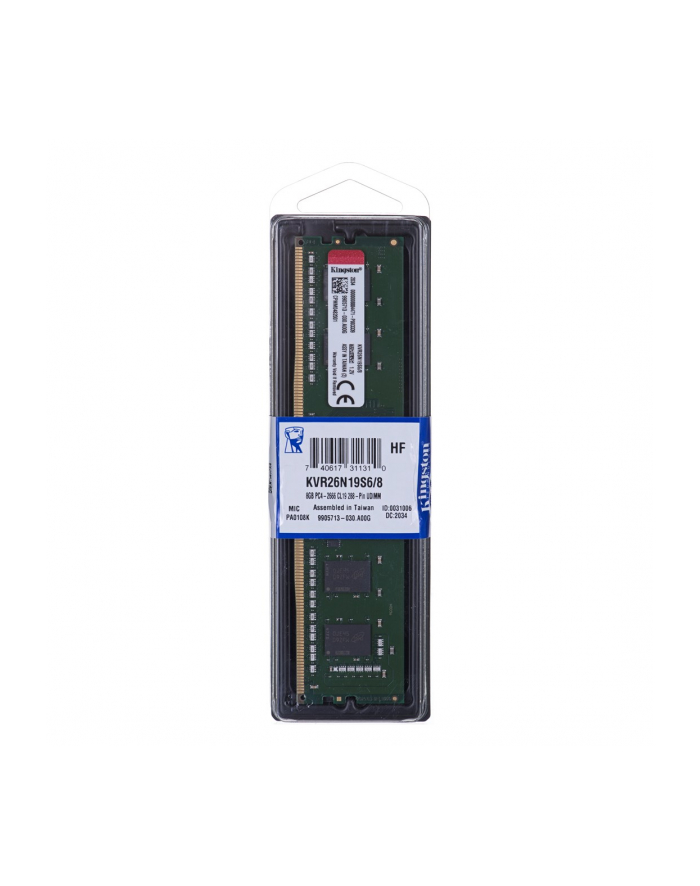 KINGSTON 8GB 2666MHz DDR4 Non-ECC CL19 DIMM 1Rx16 główny