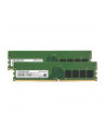 TRANSCEND 16GB KIT JM DDR4 3200Mhz U-DIMM 1Rx8 1Gx8 CL22 1.2V - nr 2