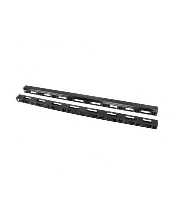 LANBERG vertical cable management panel 42U 2x for 19inch free-standing cabinets FF01 + FF02 black