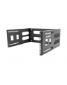 LANBERG folding bracket wall-mount 19inch 4U 497x400/240 black - nr 4