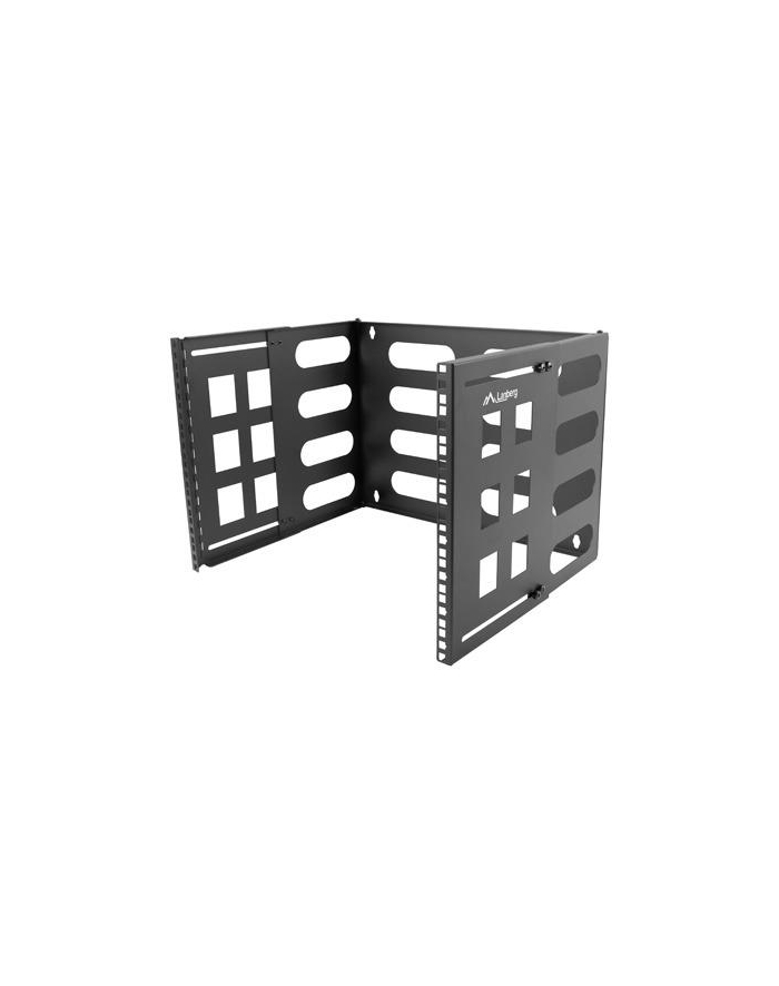 LANBERG folding bracket wall-mount 19inch 8U 497x400/240 black główny