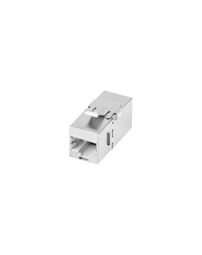 LANBERG feed-thru keystone connector RJ45->RJ45 FTP cat.6 90 główny