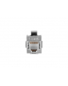 LANBERG feed-thru keystone connector RJ45->RJ45 FTP cat.6 90 - nr 9