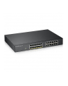 ZYXEL GS1900-24 24-port GbE L2 12 Port PoE Smart Switch rackmount 130 Watt - nr 22