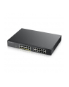 zyxel Przełącznik GS1900-24EP-EU0101F 24xGbE L2 12xPoE Rack 130W - nr 54