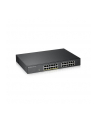 zyxel Przełącznik GS1900-24EP-EU0101F 24xGbE L2 12xPoE Rack 130W - nr 55