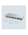 zyxel Przełącznik niezarządzalny XGS1010-12-ZZ0101F 8-Port GbE1G + 2-Port 2.5G + 2-Port SFP+ - nr 37