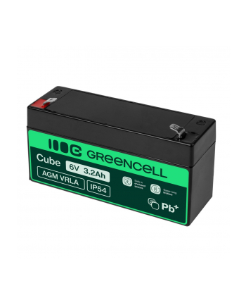 green cell Akumulator AGM 6V 3.2Ah