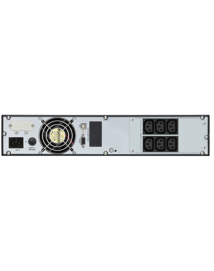 VERTIV GXT RT+ 1ph UPS 1.5kVA input plug IEC60320 C14 2U output – 230V output socket groups 6 C13 główny
