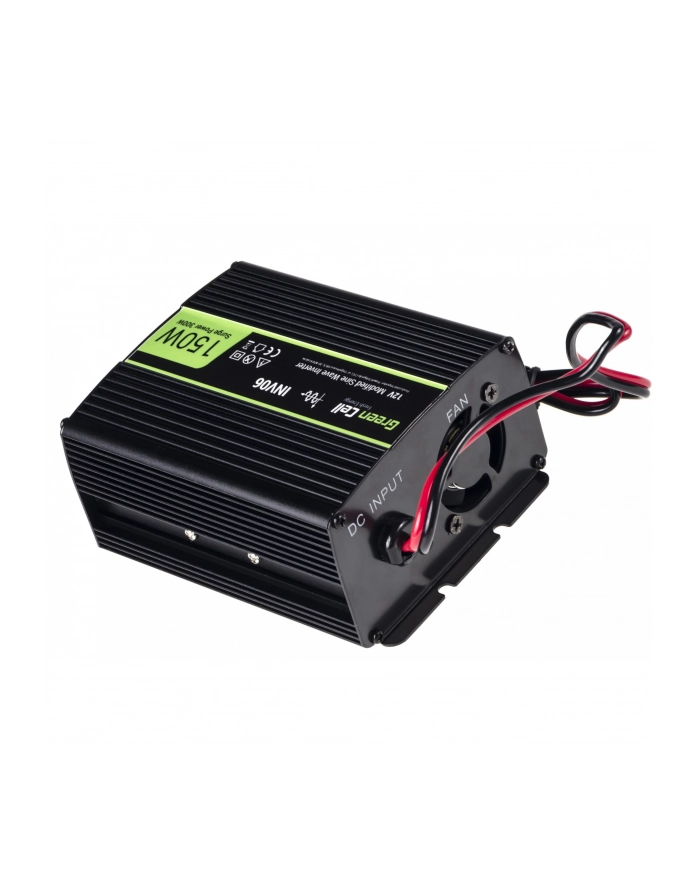 green cell Przetwornica 12V/230V 150W/300W Mod sinus główny