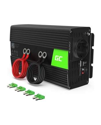 green cell Przetwornica 24V/230V 3000W/6000W Czysty sinus