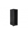 LANBERG rack cabinet 19inch free-standing 42U/800x800 self-assembly flat pack with mesh door black - nr 7