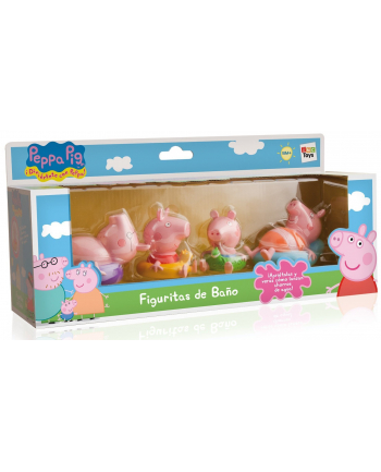imc toys Peppa zestaw 4 figurek do kąpieli 360037 p.12 TM TOYS