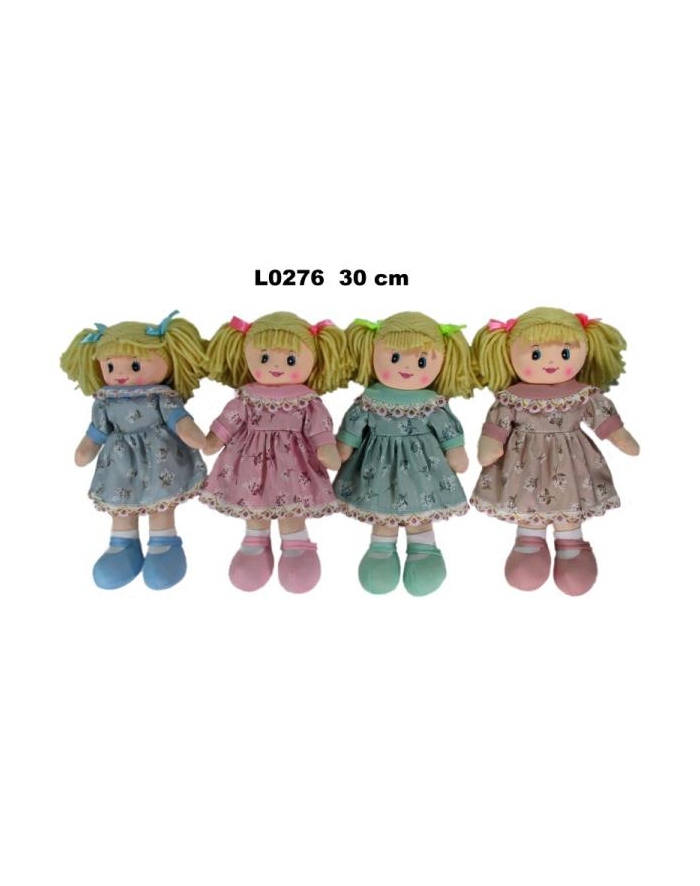sun-day Lalka szmacianka 30cm 4 wzory 156167 główny