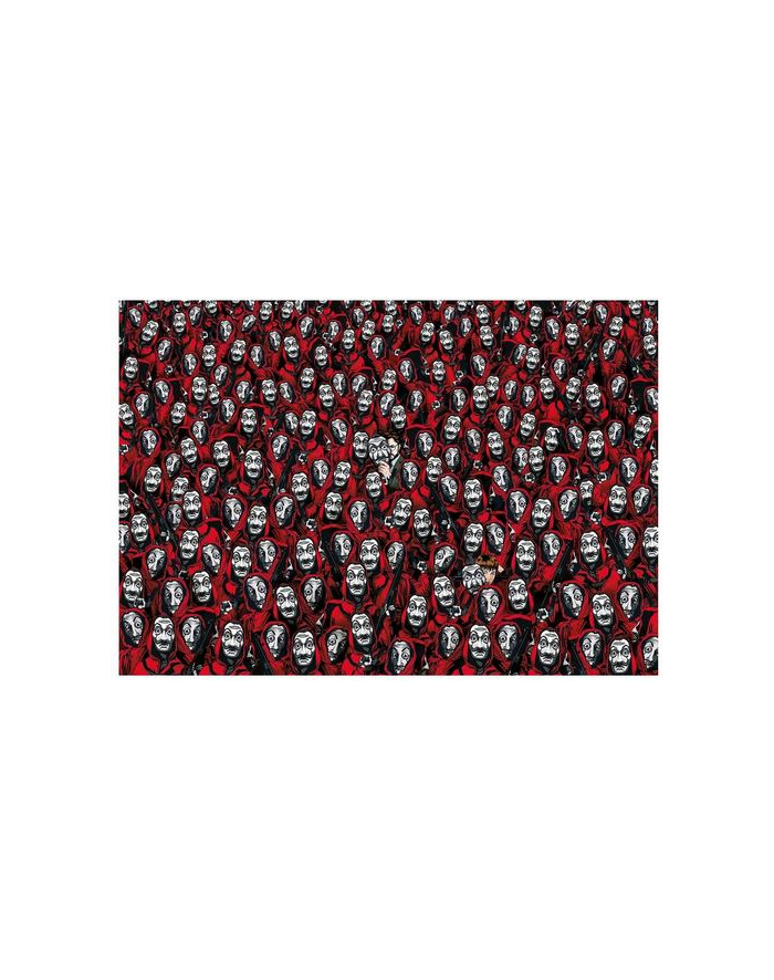 Clementoni Puzzle 1000el Impossible Dom z papieru. La casa de papel 39527 główny