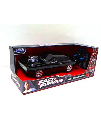 Auto na radio Fast'amp;Furious Szybcy i wściekli Dodge Charger 1970 1:16 Dickie nr 1