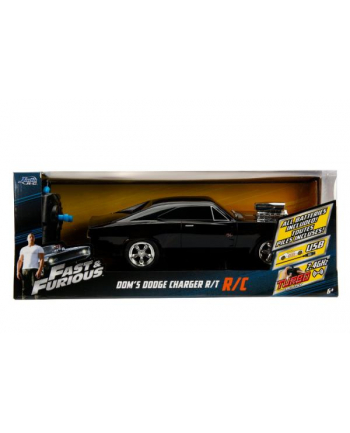 Auto na radio Fast'amp;Furious Szybcy i wściekli Dodge Charger 1970 1:16 Dickie nr 2