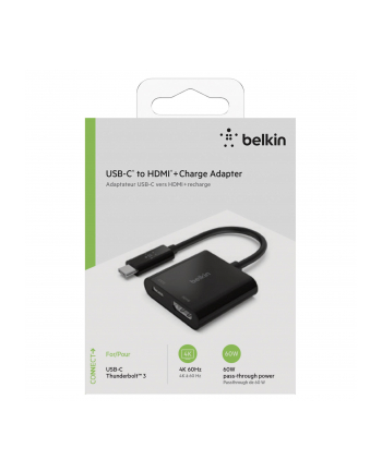 belkin Adapter USB-C na HDMI z ładowaniem