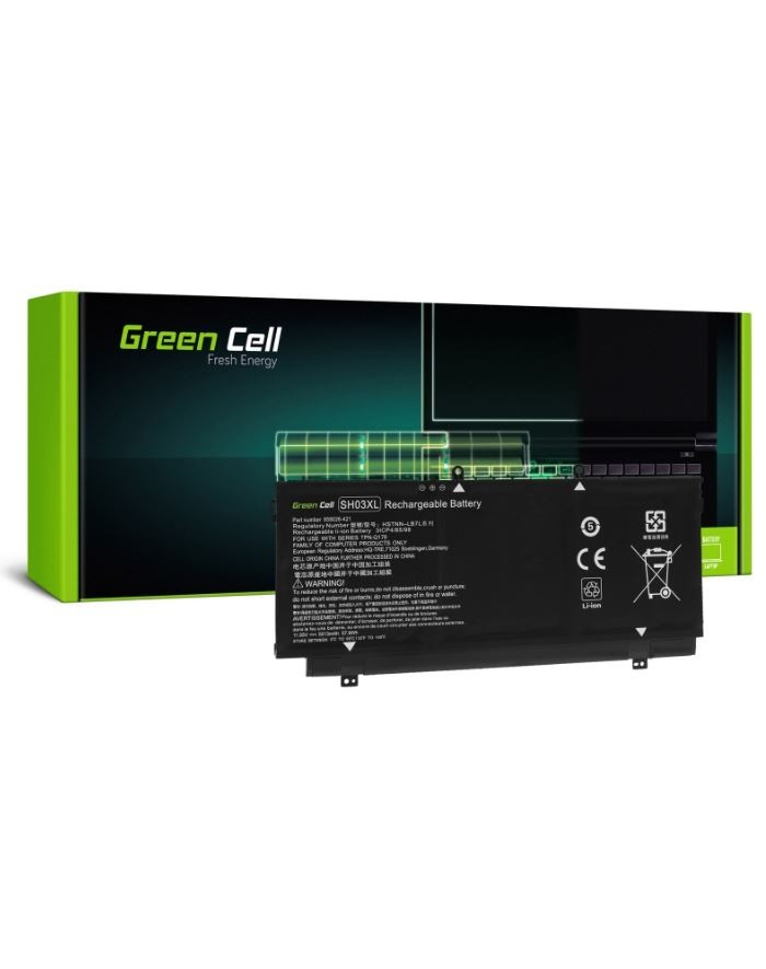 green cell Bateria do HP Spectre x360 SH03XL 11,55V 4,2Ah główny