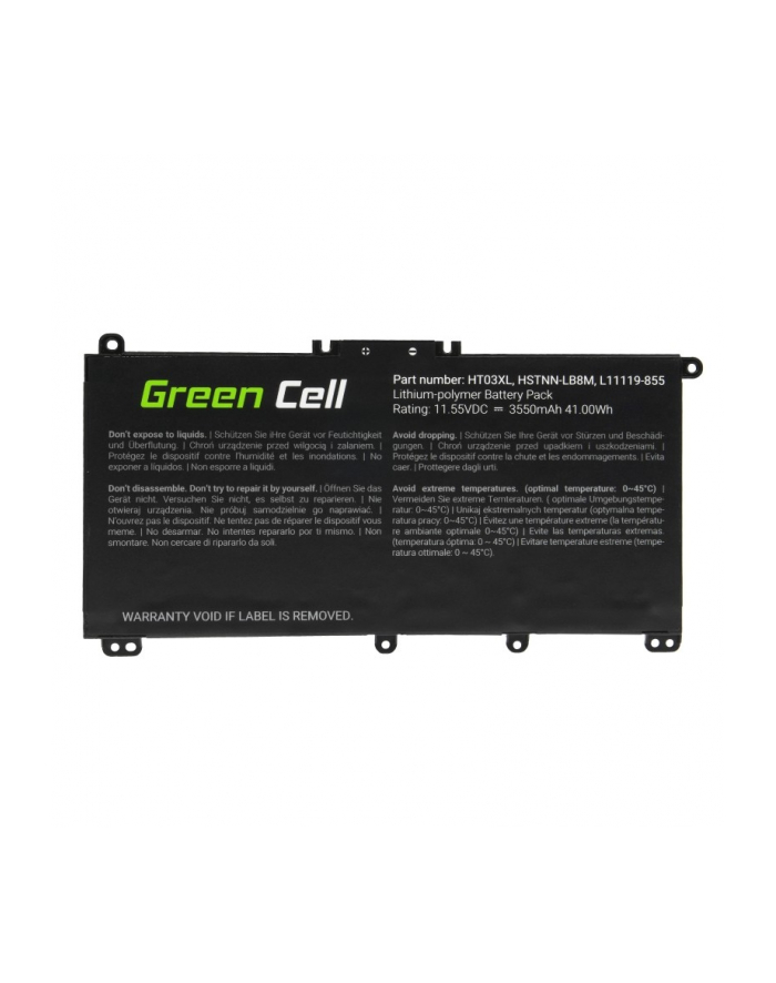 green cell Bateria do HP 250 G7 HT03XL 11,55V 3,5Ah główny