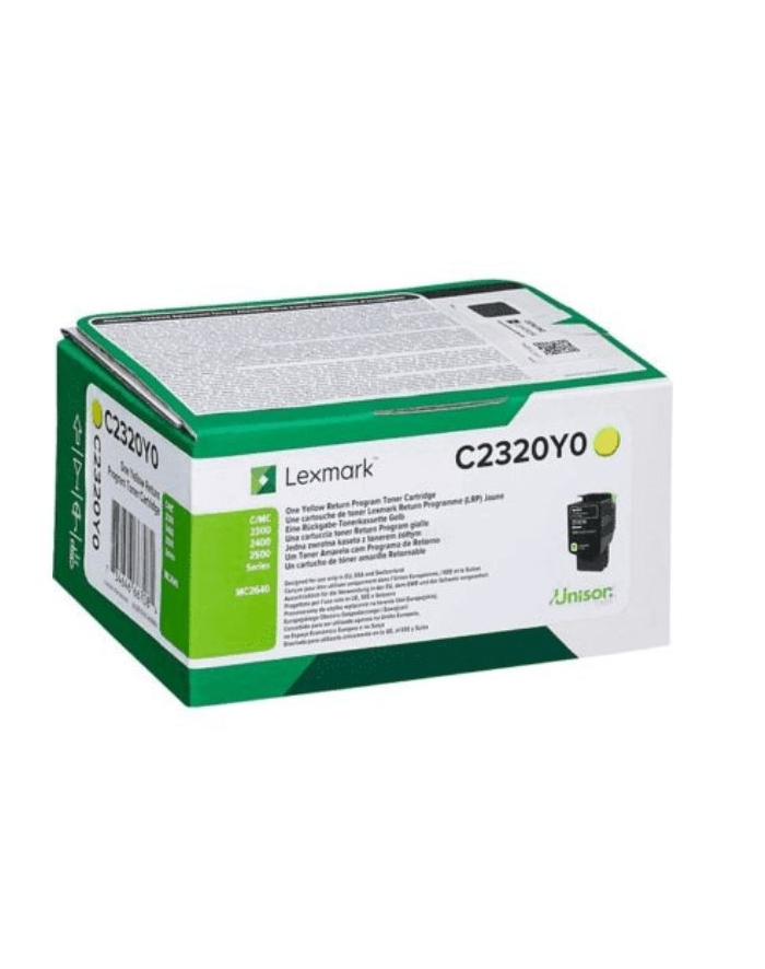 lexmark Toner C2320Y0 yellow 1K główny