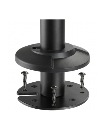 digitus Uchwyt biurkowy kolumnowy pojedyńczy 1xLCD max. 32 cale max. 8kg uchylno-obrotowy czarny