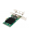 digitus Karta sieciowa przewodowa PCI Express 2x RJ45 Gigabit 10/100/1000Mbps Low Profile - nr 10