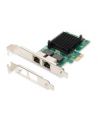 digitus Karta sieciowa przewodowa PCI Express 2x RJ45 Gigabit 10/100/1000Mbps Low Profile - nr 29