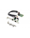 digitus Karta sieciowa przewodowa mini PCI Express 2x RJ45 Gigabit 10/100/1000Mbps Low Profile - nr 21