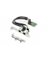 digitus Karta sieciowa przewodowa mini PCI Express 2x RJ45 Gigabit 10/100/1000Mbps Low Profile - nr 8
