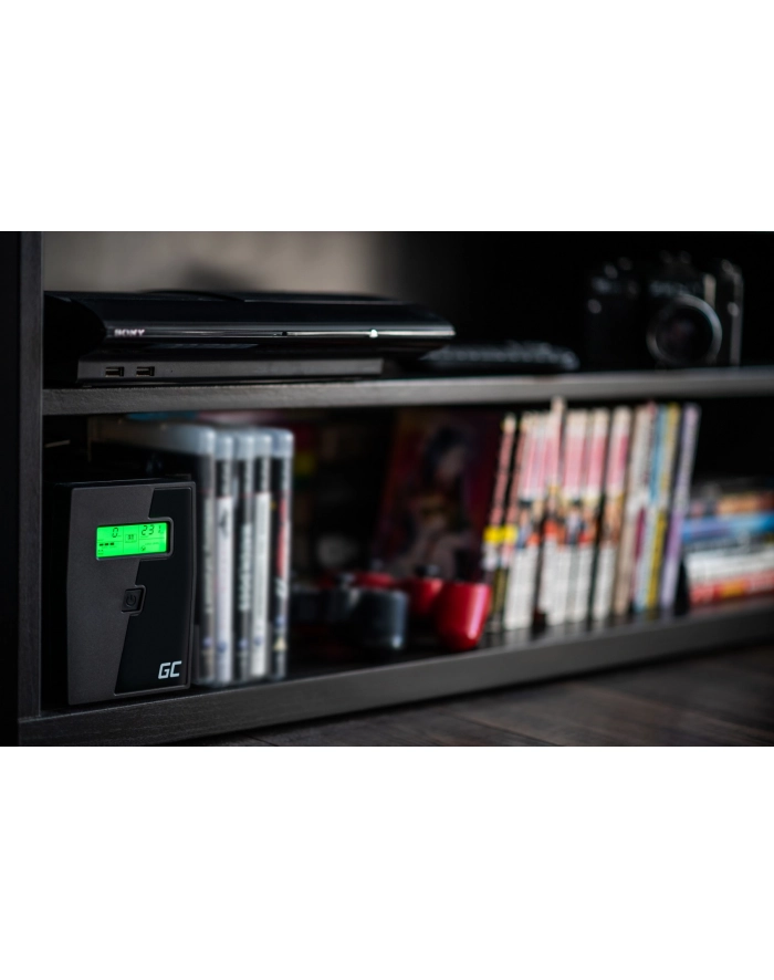 green cell Zasilacz awaryjny UPS 600VA 360W Power Proof główny