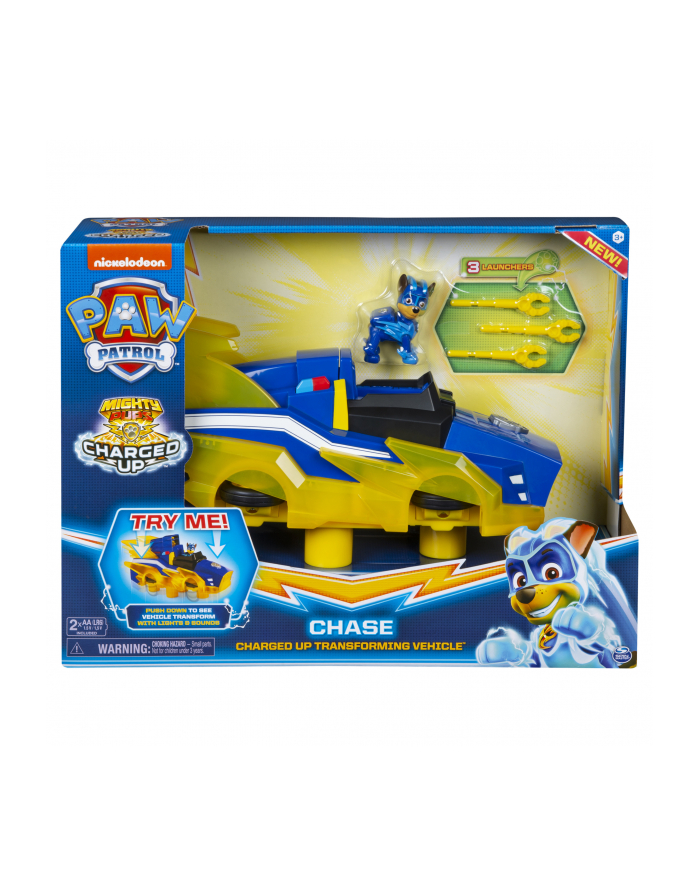 PAW PATROL / PSI PATROL Pojazd do transformacji Chase'a 6055932 Spin Master p2 główny