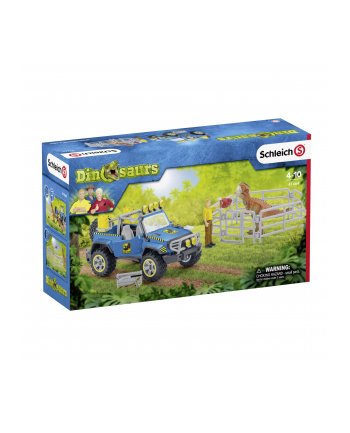 Schleich 41464 Samochód terenowy z miejscem dla dinozaura