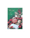 PROMO Karnet złoty Boże Narodzenie (stroik z opłatkiem) p5 Verte cena za 1szt - nr 1
